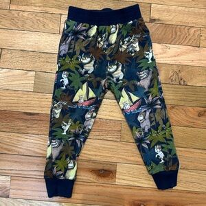 Little sleepies where the wild things are sweatpants 3T